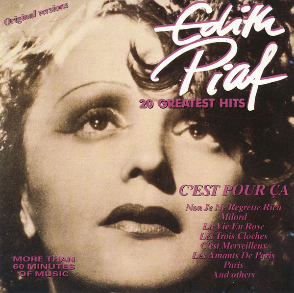 Edith Piaf - Non Je Ne Regrette Rien