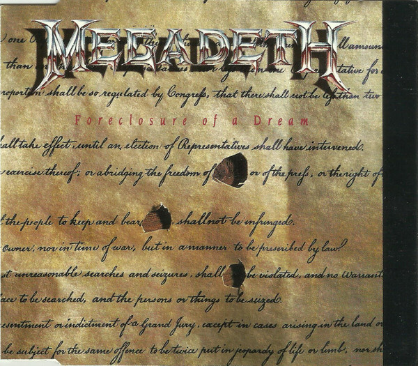 Megadeth - Foreclosure Of A Dream (Edit)